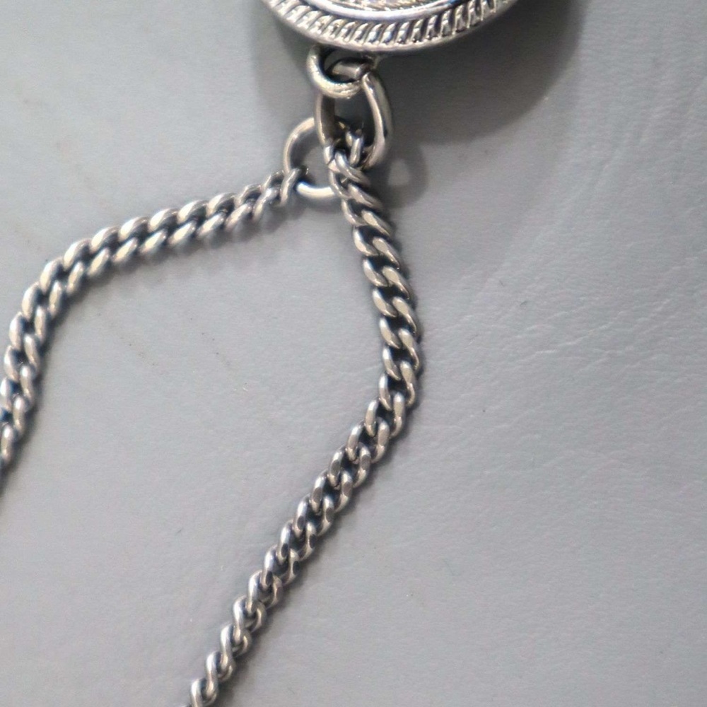 Gucci Silver Nautical Coin Pendant Necklace - Picture 8 of 8